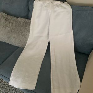 Beautiful White Linen Pants